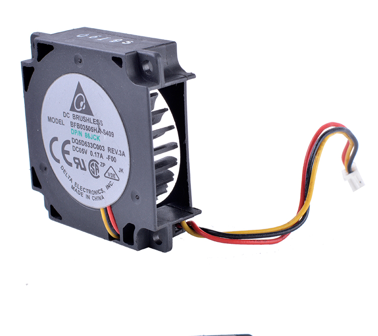 Original DELTA BFB03505HA Cooling Fan 5V 0.17A 0.85W 3wires BFB03505HA Fans